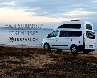 Van Surftrip Essential Packliste