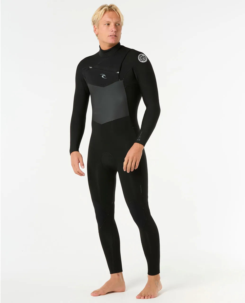 Combinaison Rip Curl Dawn Patrol 4/3mm Chestzip - Noir