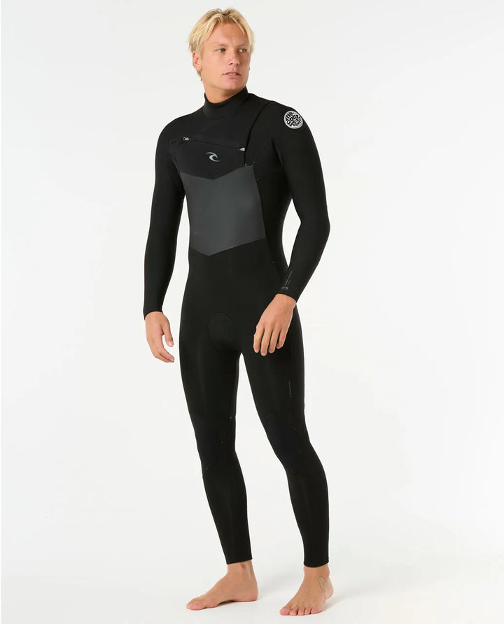Combinaison Rip Curl Dawn Patrol 4/3mm Chestzip - Noir