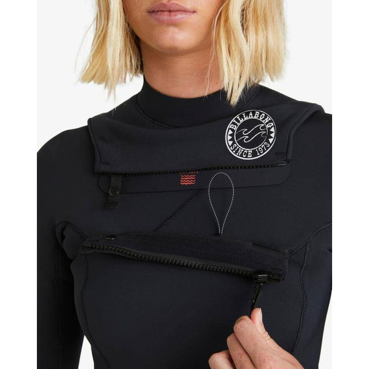 Billabong Damen 4/3mm CZ Salty Dayz Natural - black