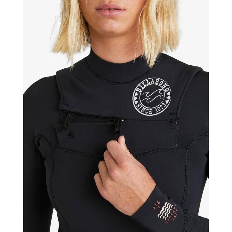 Billabong Damen 4/3mm CZ Salty Dayz Natural - black