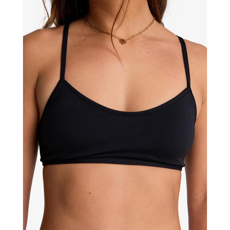Billabong Damen Bikini Top Sol Searcher - Black Pebble