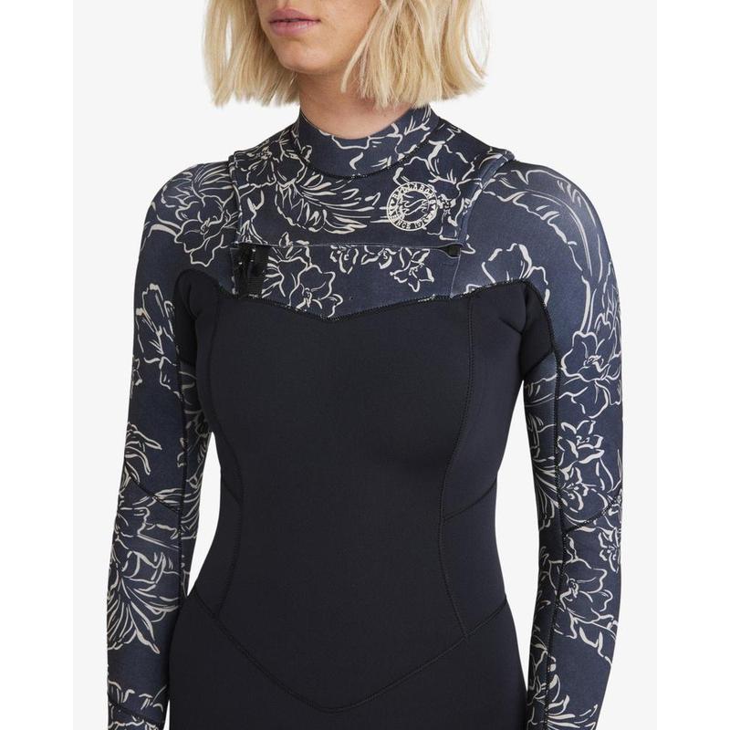 Billabong Damen Neoprenanzug 3/2 Salty Dayz Natural - black pebble