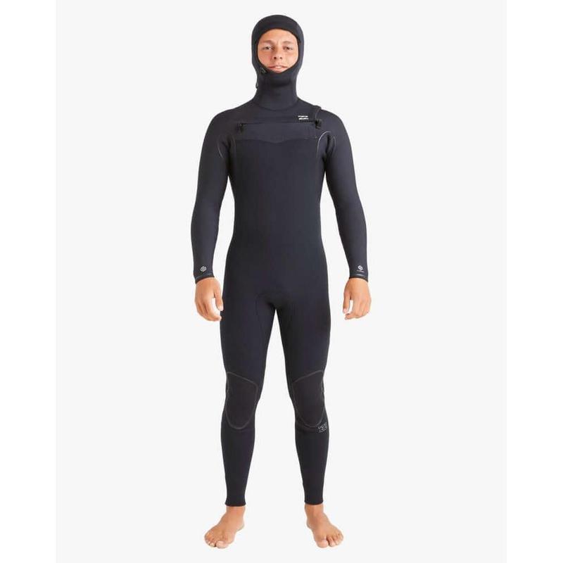 Billabong Herren Neoprenanzug Furnace Natural Hood 4/3 - schwarz