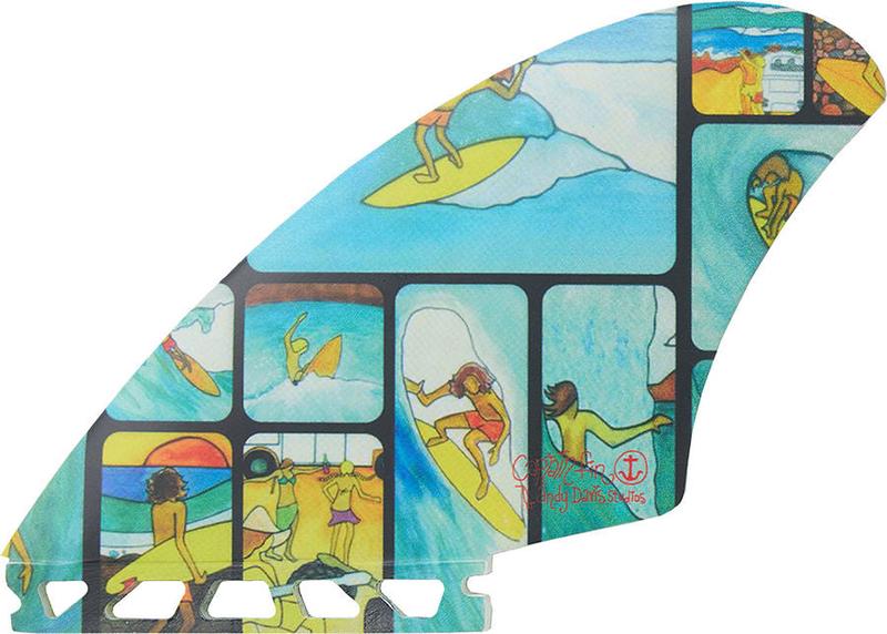 Captain Fin Co. Finnen Andy Davis Keel ST - Multi