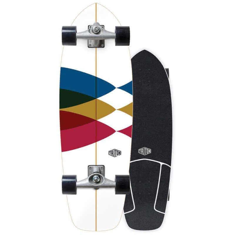 Carver Skateboard 30" Triton Spectral Surfskate CX (Complete)