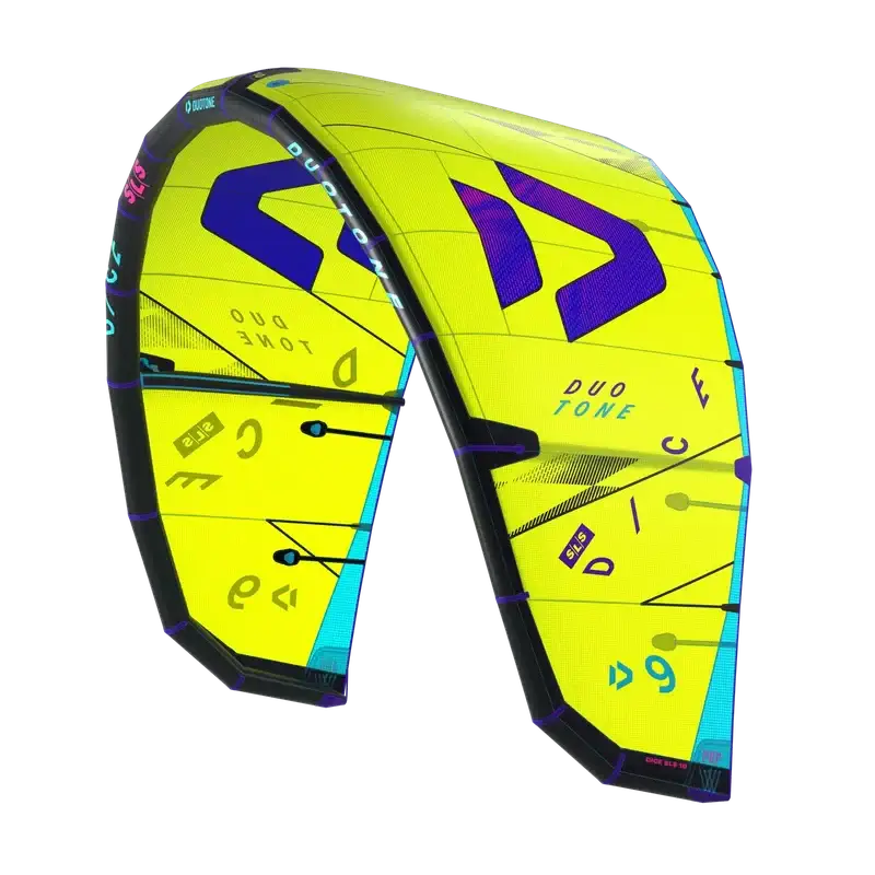 Duotone Kite Dics SLS 2025 - lime/blue