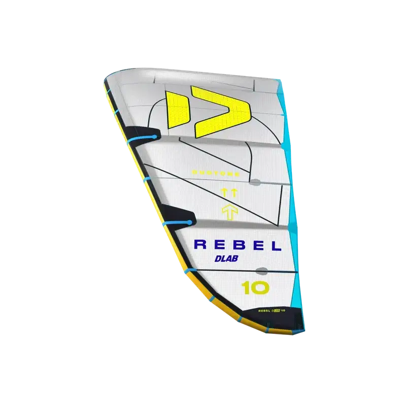 Duotone Kite Rebel D/Lab 2025 - grey/lime