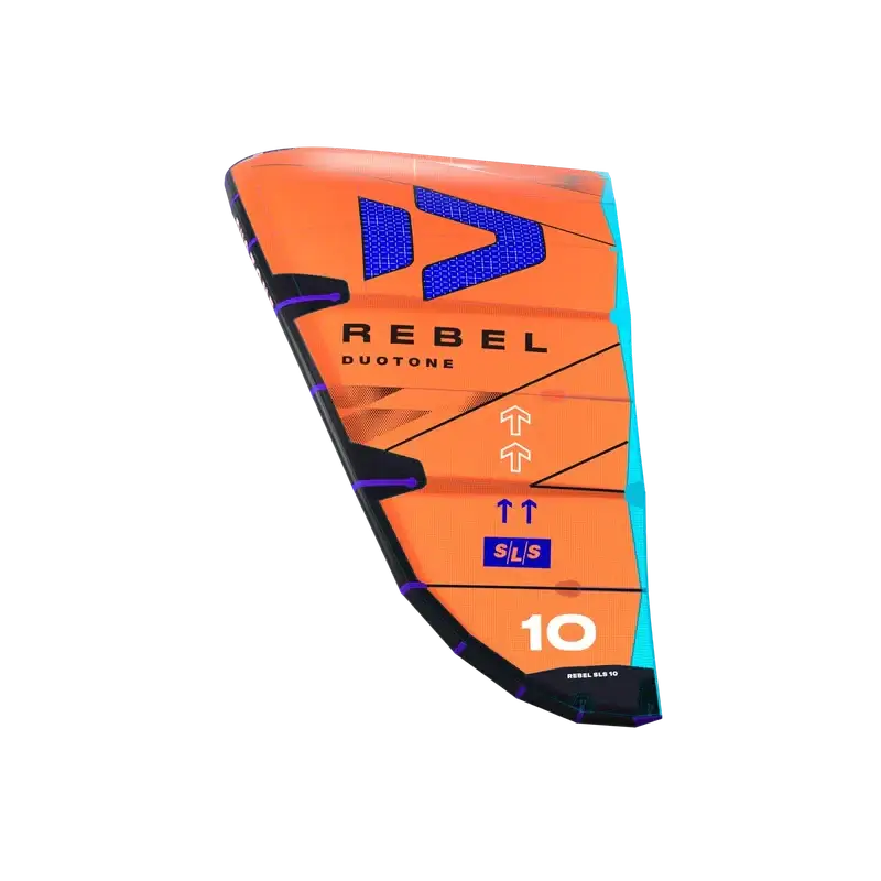 Duotone Kite Rebel SLS 2025 - orange/blue