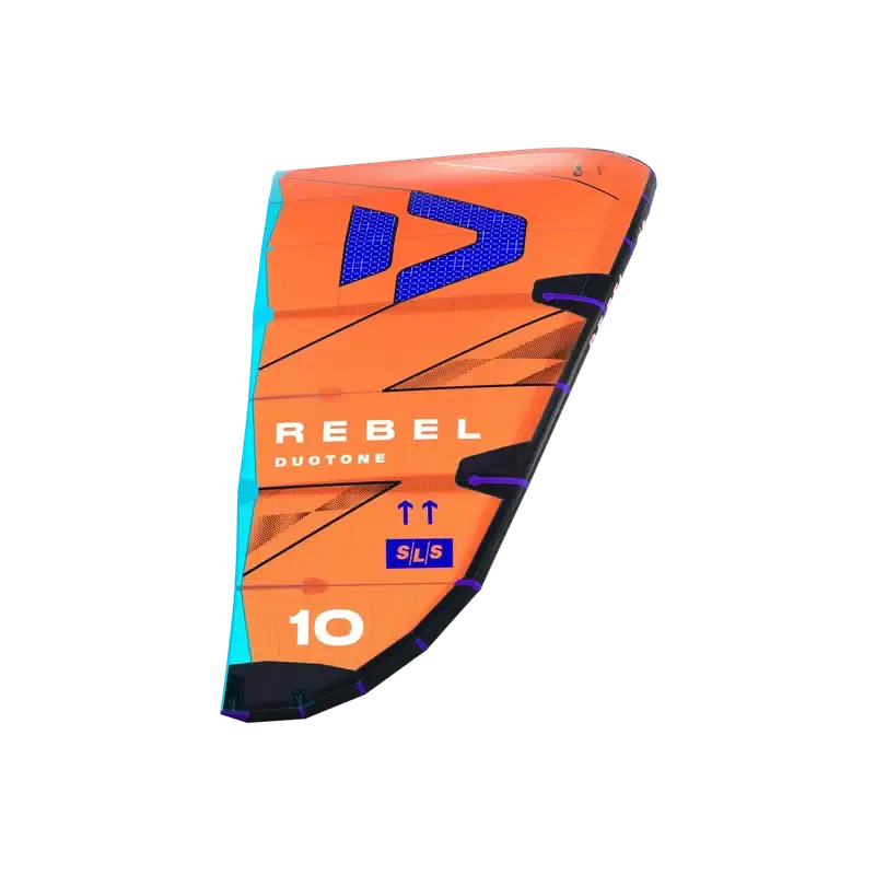 Duotone Kite Rebel SLS 2025 - orange/blue