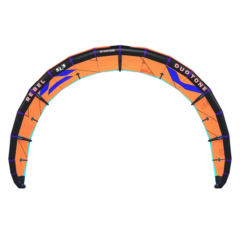 Duotone Kite Rebel SLS 2025 - orange/blue
