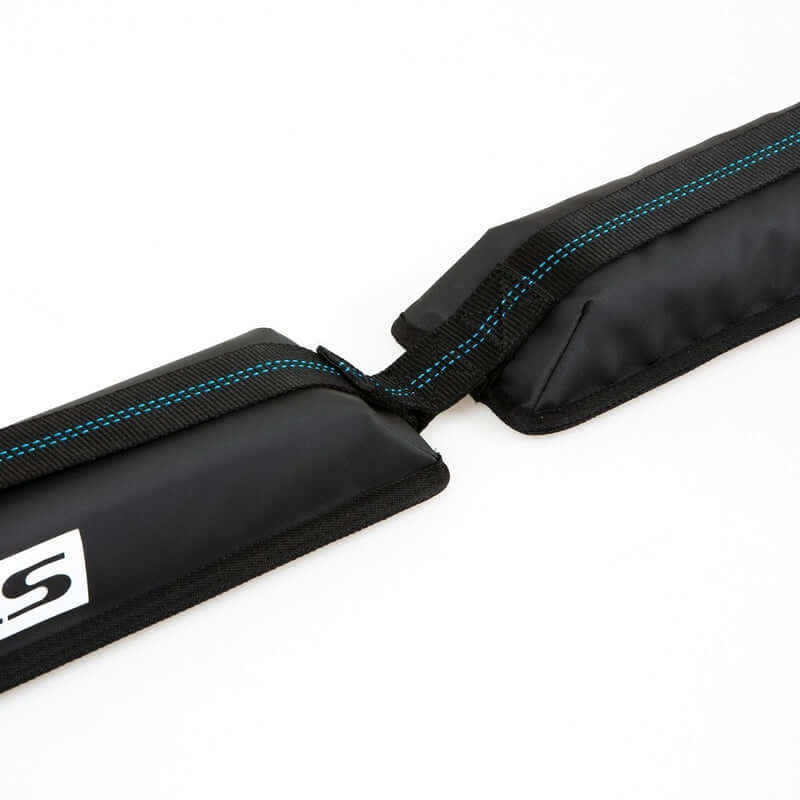 FCS D-Ring Double Soft Racks - black/blue
