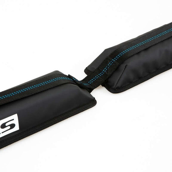 FCS D-Ring Double Soft Racks - black/blue