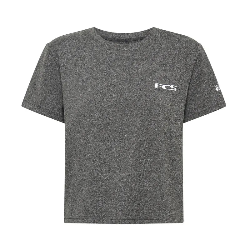 FCS Damen Lycra Essential kurzarm - Heather Grey