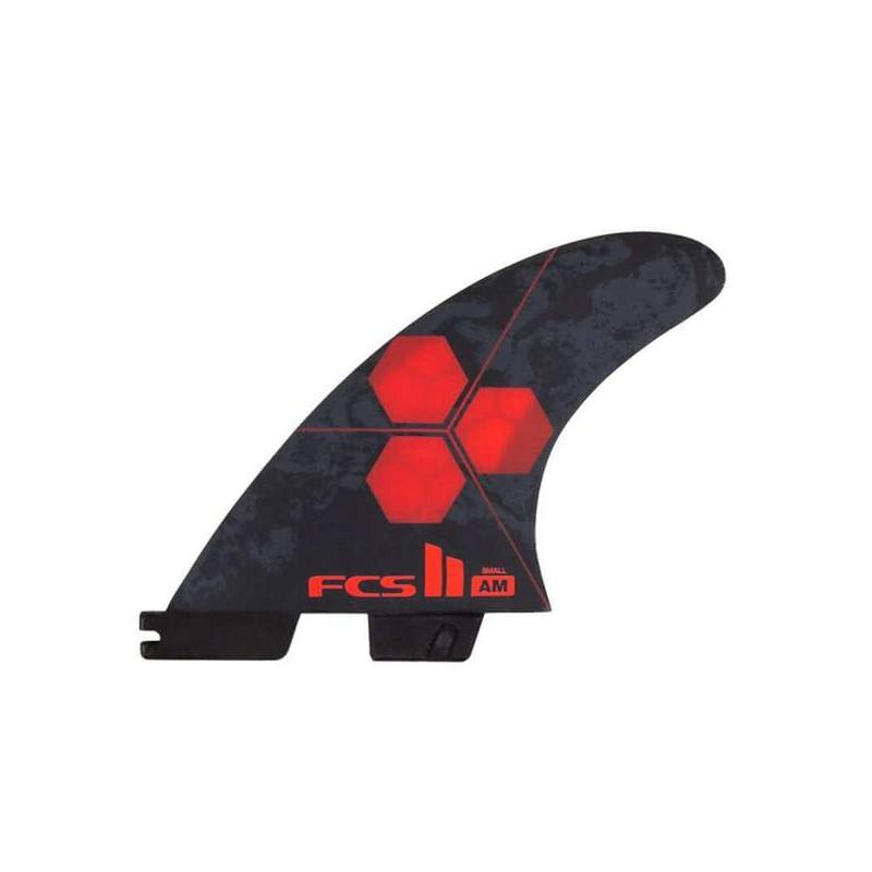 FCS II AM Carver PC Tri Finnen - Red