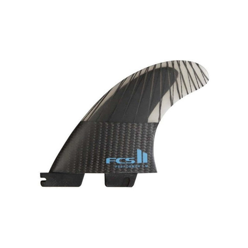 FCS II Finnen Performer PC Carbon Tri Fin -Tranquil Blue