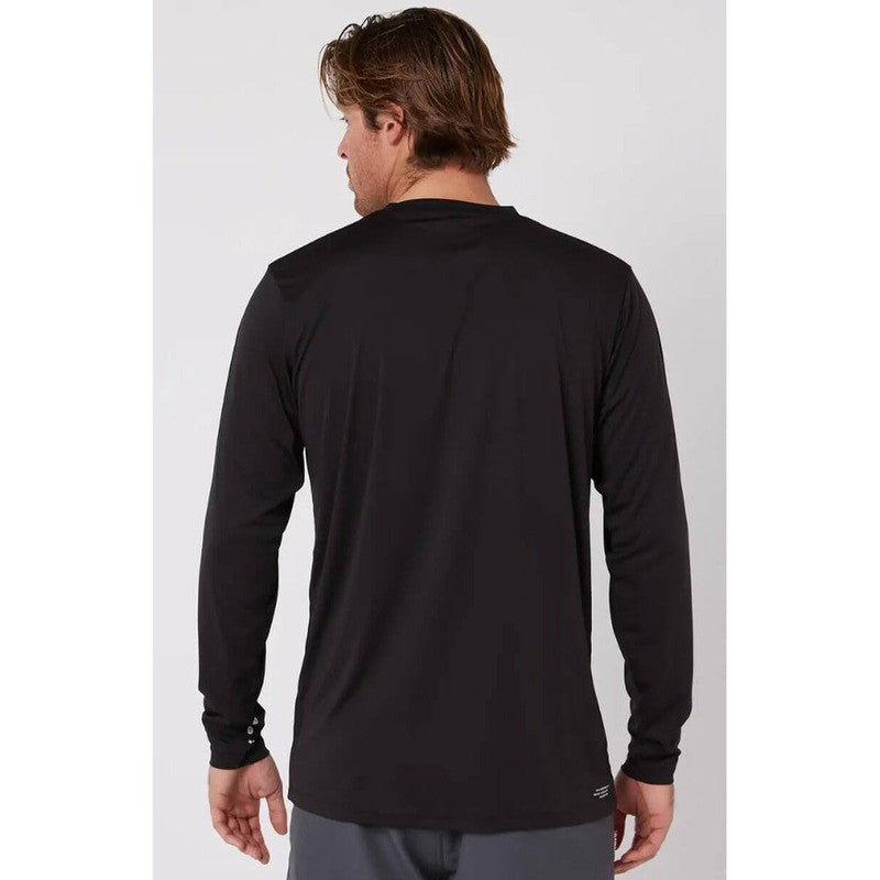 Follow Herren Surfshirt Langarm - Black