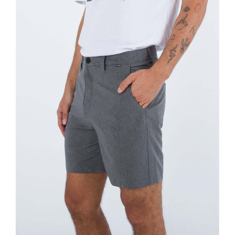 Hurley Herren Hybridshort Phantom 18" - black heather