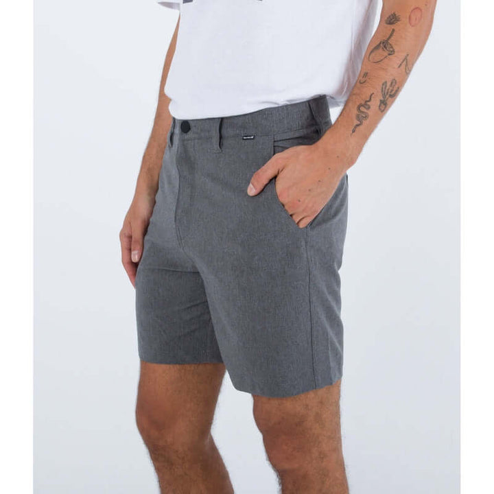 Hurley Herren Hybridshort Phantom 18" - black heather