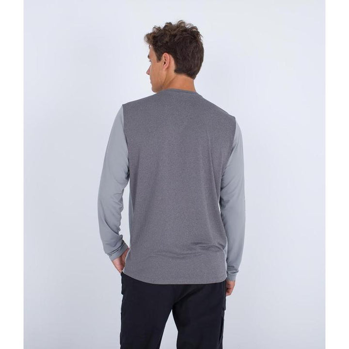 Hurley Herren Lycra H2o-dri Easton Langarm- ion grey