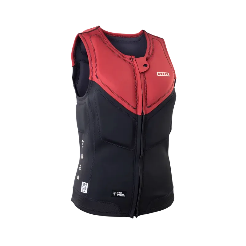 ION Damen Kite Impactvest Ivy - Scarlet Red