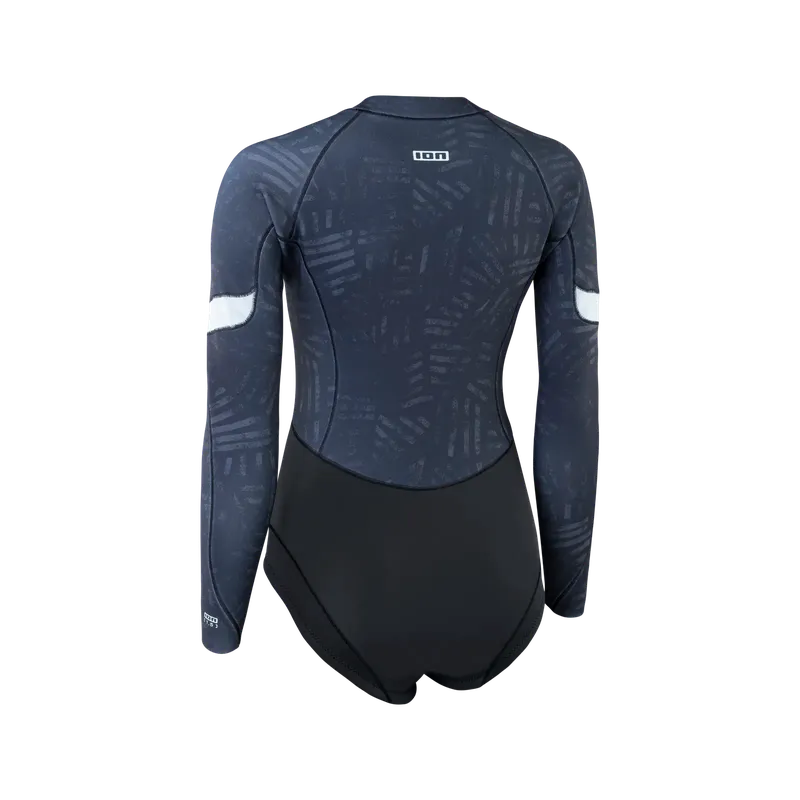 ION Damen Shorty Langarm 1.5mm Amaze - Black- Mural