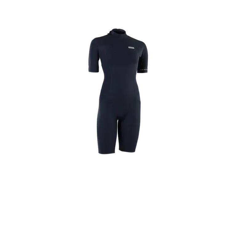 ION Damen Shorty Static 2/2 Backzip kurzarm - black