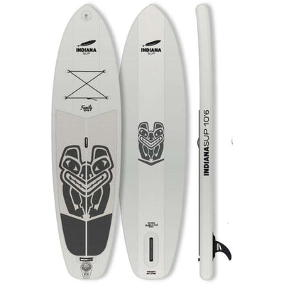 Indiana Stand Up Paddle SUP Familypack 10'6 - (Miete)