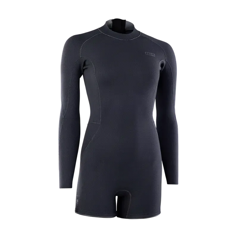 Ion Damen Langarm Back Zip Amaze Amp Hot Shorty 2.0 - 900 black