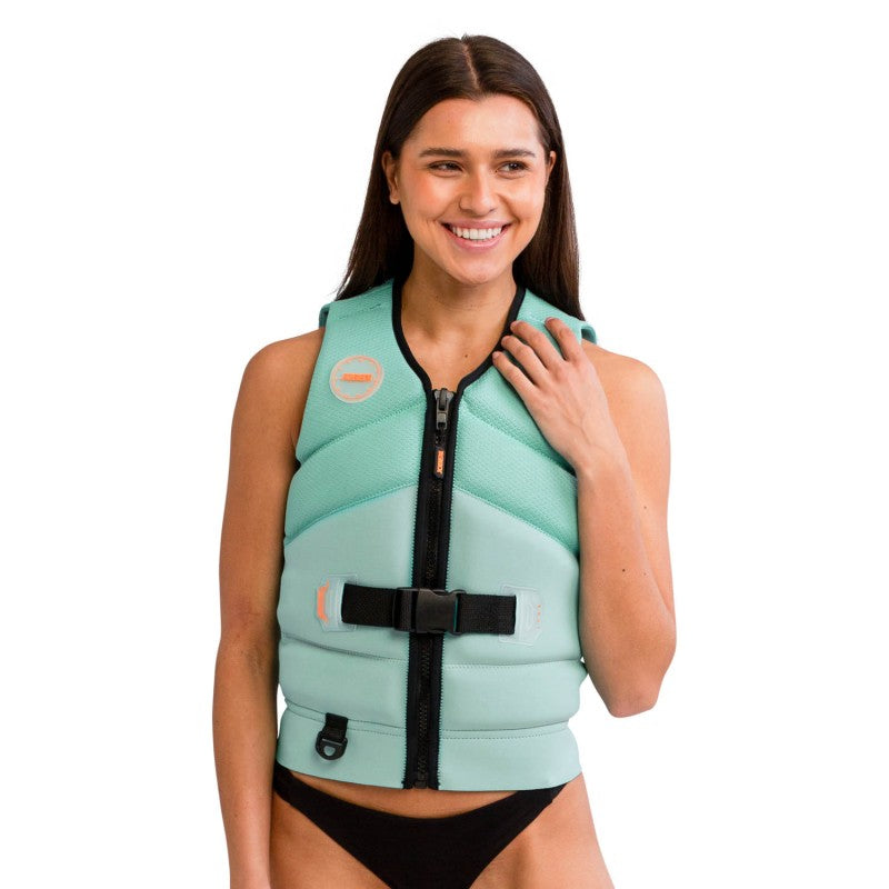 Jobe Damen Schwimmweste Aus Nylon – Vintage Teal, Für Wasserski & Schwimmen
