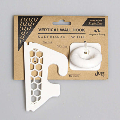 Just Surf Vertical Wall Hook Futures - white