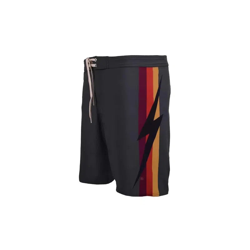 Lightning Bolt Herren Boardshorts 70'S RETRO - black
