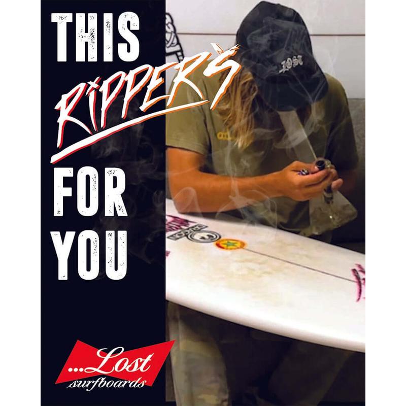 Lost Surfboards The Ripper PE 5'8" FCS II