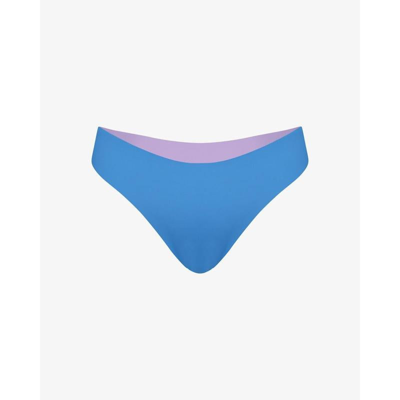 Main Design Bikini Bottom Luxe - aquamarine / amethyst