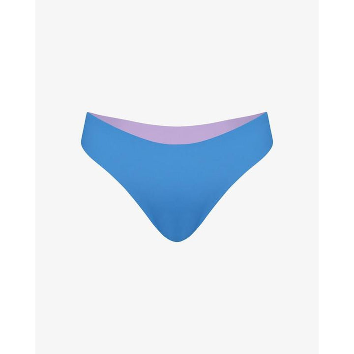 Main Design Bikini Bottom Luxe - aquamarine / amethyst