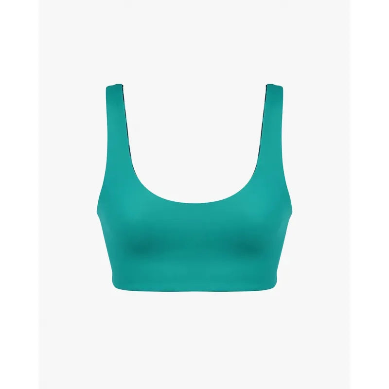 Main Design Bikini Top Hale - emerald / hey leo