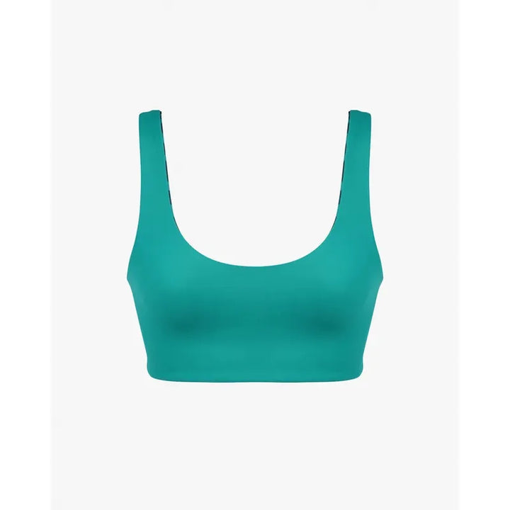 Main Design Bikini Top Hale - emerald / hey leo