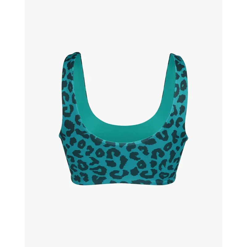 Main Design Bikini Top Hale - emerald / hey leo