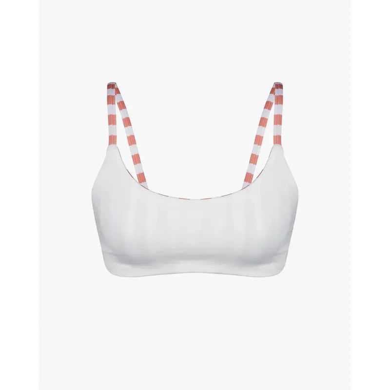 Main Design Bikini Top Sassy - Coconut Stripes