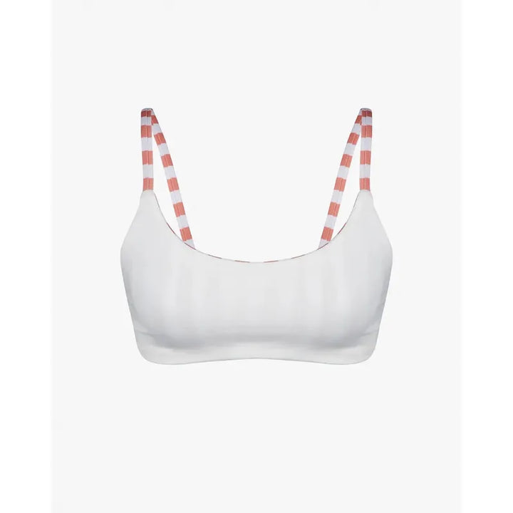Main Design Bikini Top Sassy - Coconut Stripes