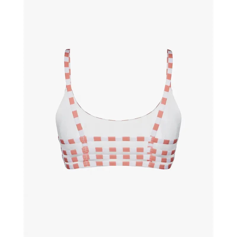 Main Design Bikini Top Sassy - Coconut Stripes