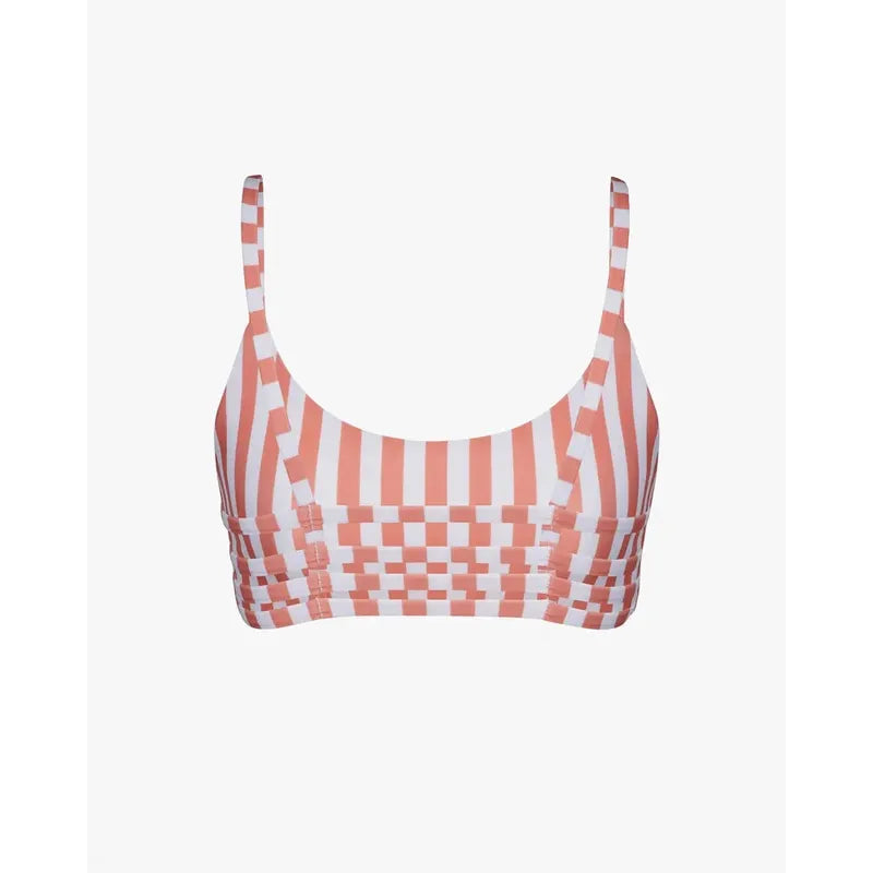 Main Design Bikini Top Sassy - Coconut Stripes