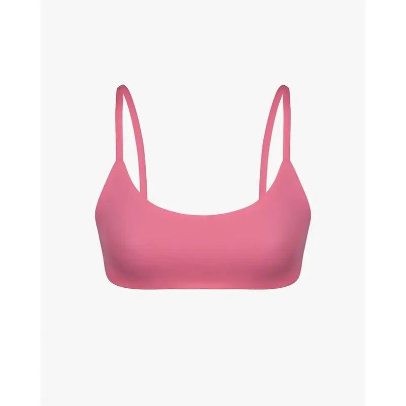 Main Design Bikini Top Sassy - pink diamond / jade