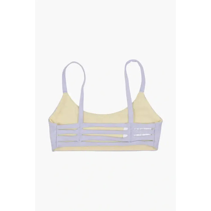 Main Design Damen Bikini Top Sassy - cali sunglow/wild lavender