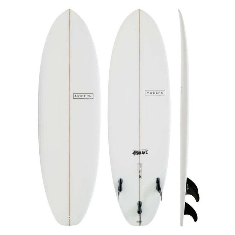 Modern Surfboards Highline 2.0 5'9"- Clear