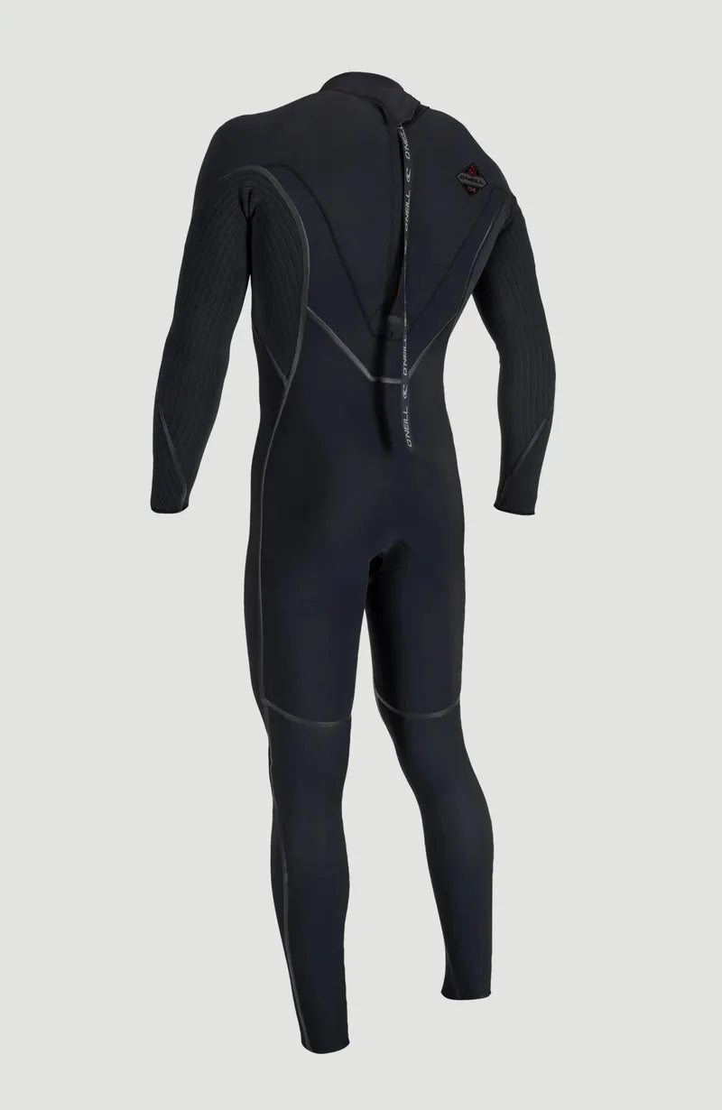 O'Neill Herren Neoprenanzug hyperfreak fire 5/4+ mm Backzip - Black/Black