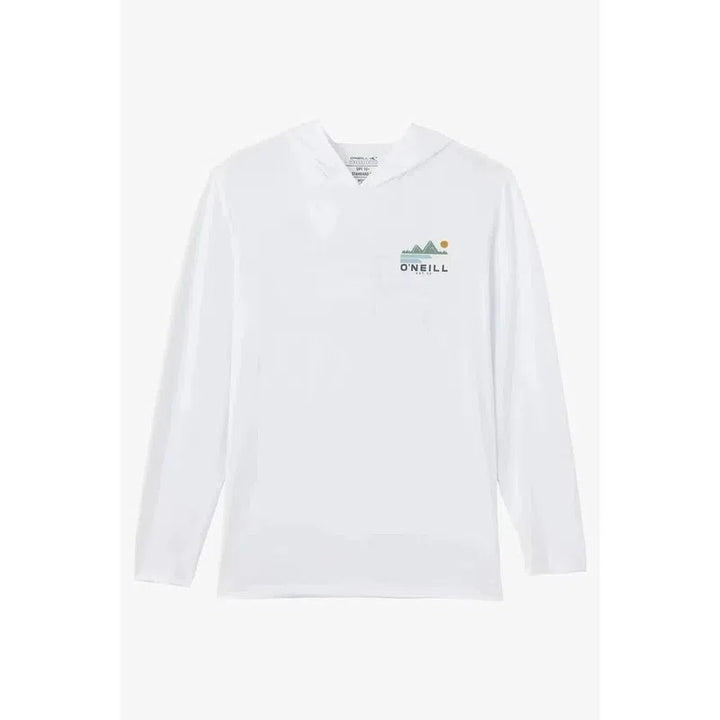 O'Neill Herren UPF Pullover mit Kaputze - weiss
