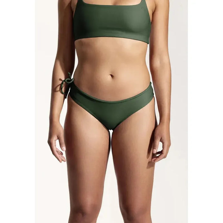 OY Surf Bikini Bottom Tope - dark green