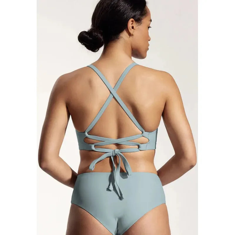 OY Surf Bikini Top Goby - ice blue