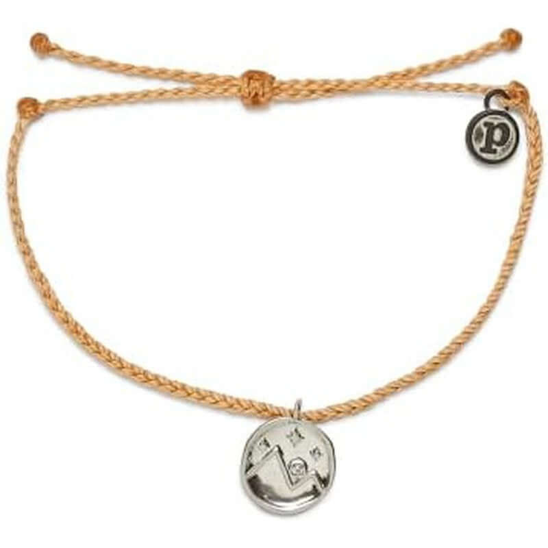 Puravida Armband Crystal Mountain Silber - tan